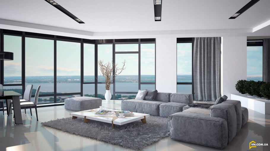 Квартира с панорамными окнами
