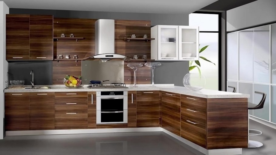 Кухня с фасадами из ЛДСП