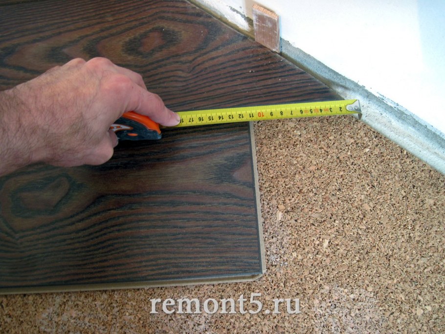 Укладка ламината под углом 45 градусов