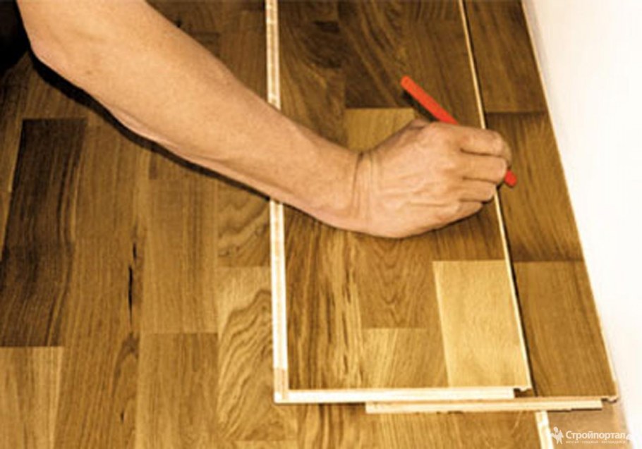 Монтаж порожка