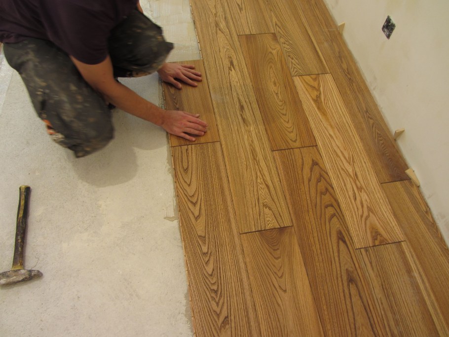 Укладка полов