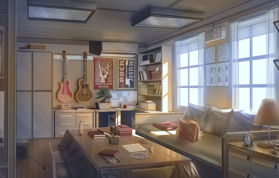 Аниме интерьер