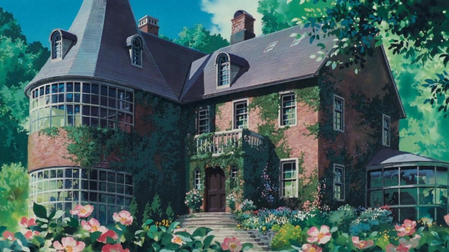 Аниме Хаяо Миядзаки особняк