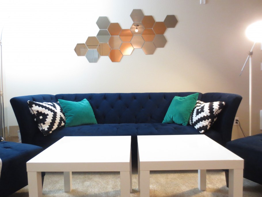 Зеркало икеа Honefoss в интерьере