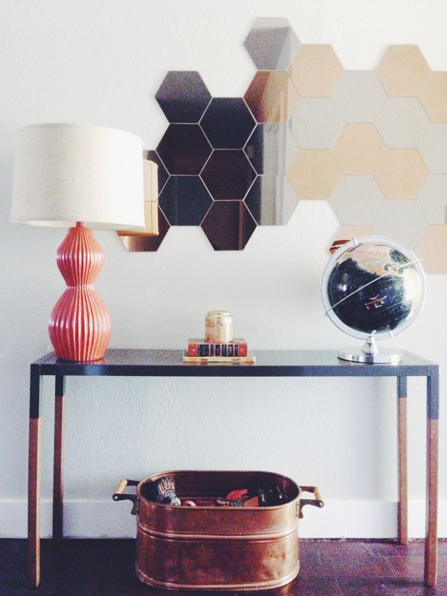 Зеркальная плитка ДСТ Гексагон