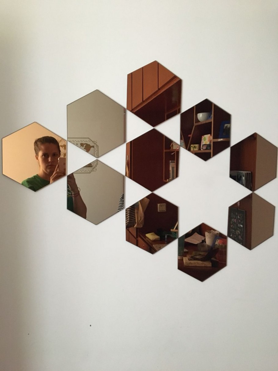 Шестигранные зеркала икеа