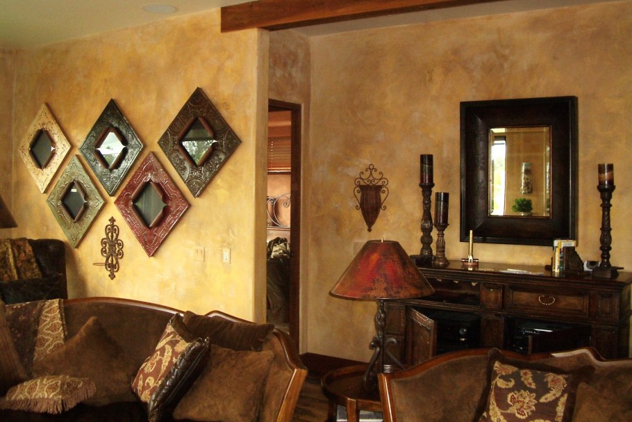 Декоративная штукатурка аэрография