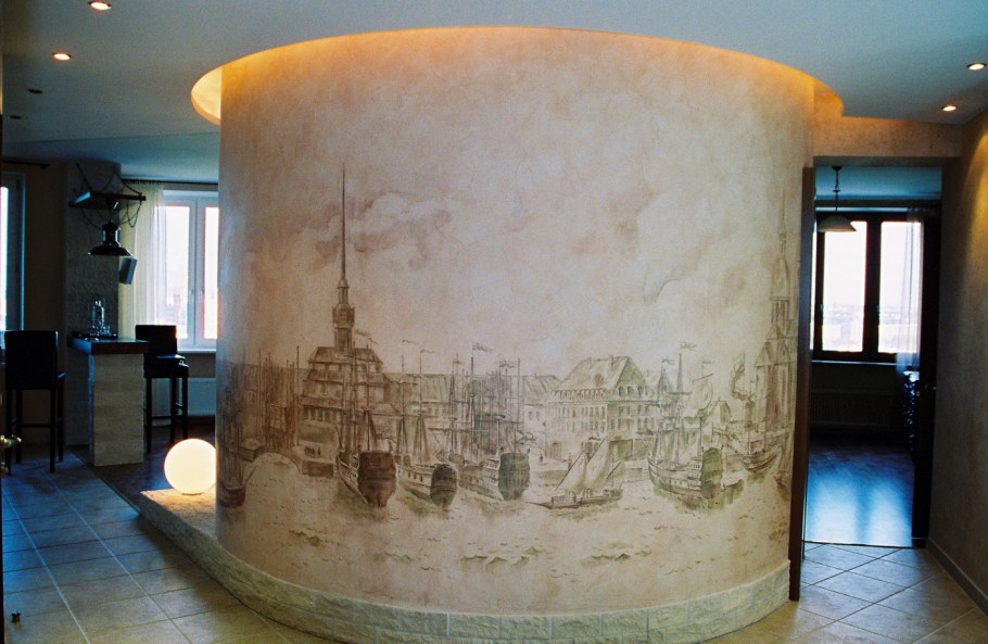 Каменный барельеф