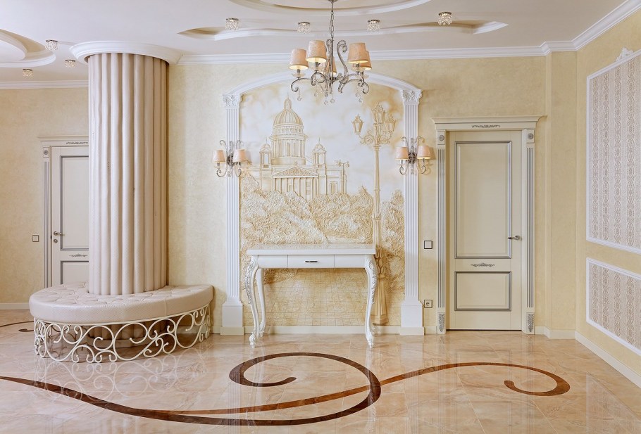 Марокканская штукатурка в интерьере