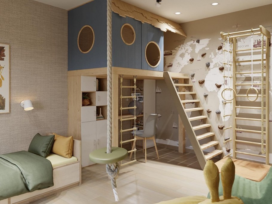 Фото детских комнат интересные