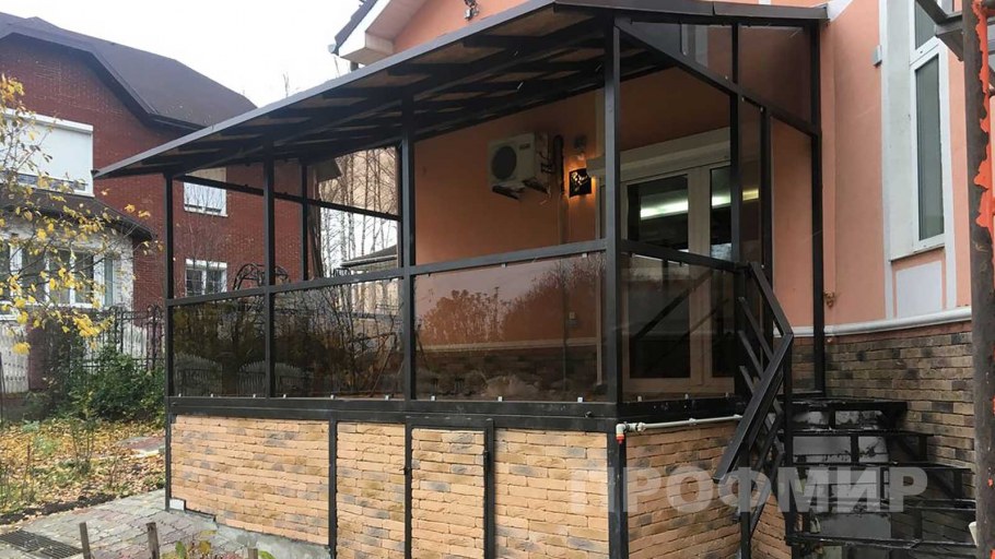 Навес над террасой