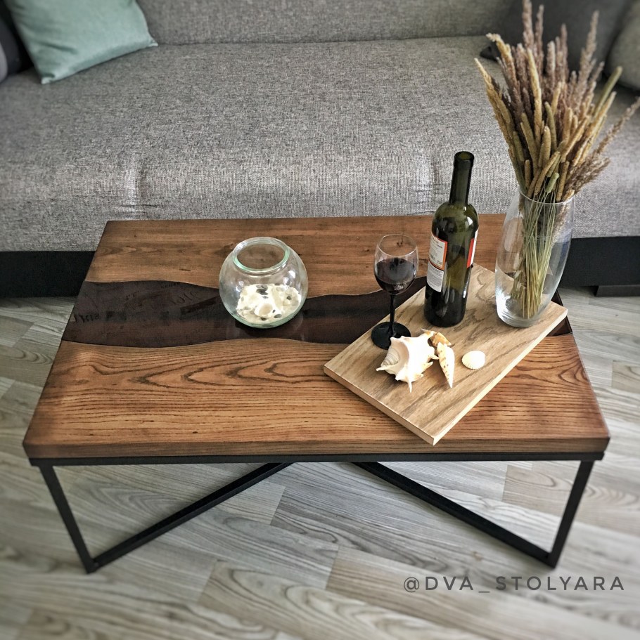 Стеклянный журнальный столик CR-11353