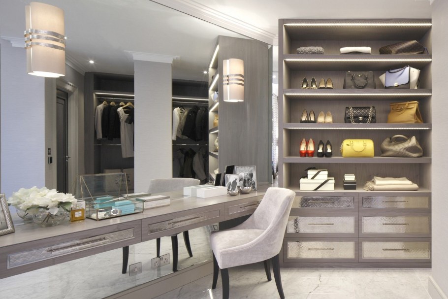 Гардеробные в стиле Контемпорари