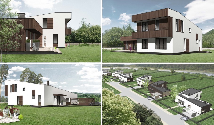 Поселок река-река в Звенигороде