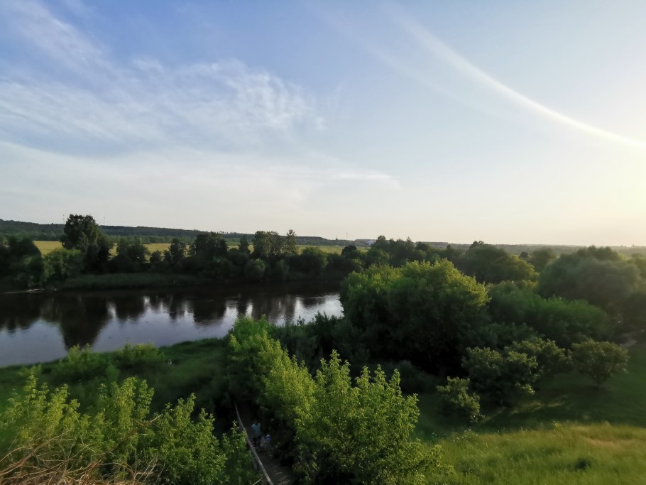 Москва река Звенигород