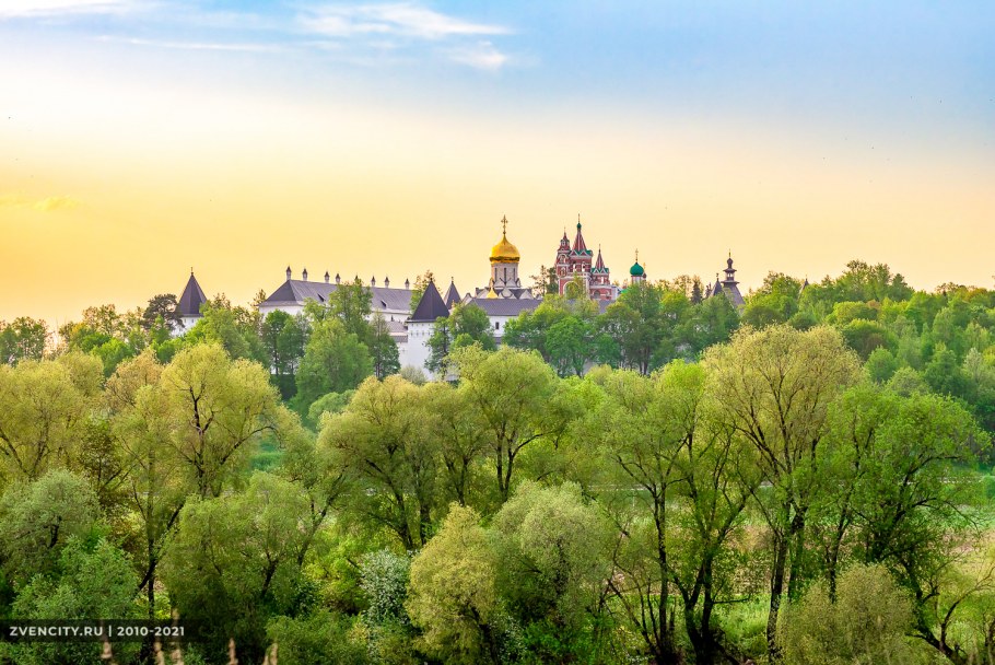 Звенигород природа Москва река