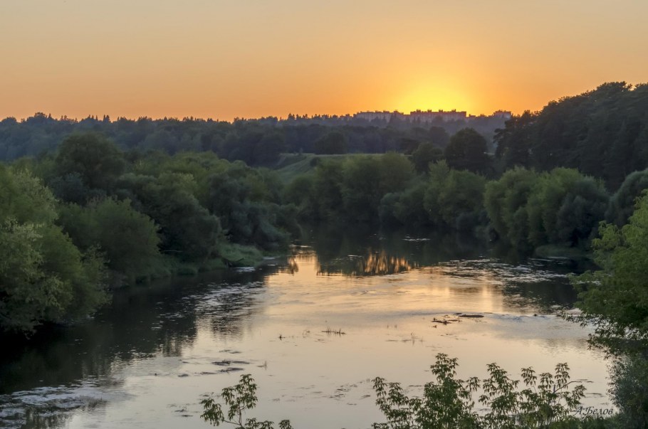 Долина Москвы Козино реки Одинцовский район