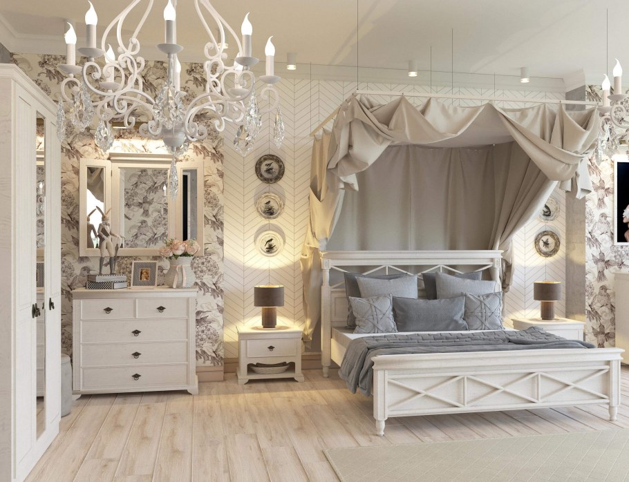 Спальня Амели дуб Прованс