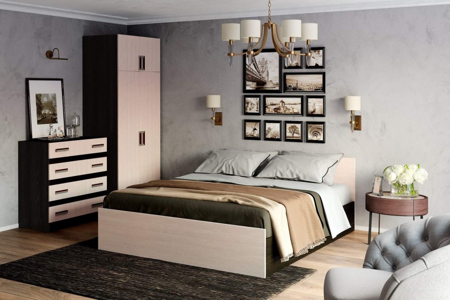 Спальный гарнитур Модерн БТС