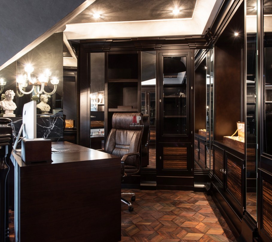 Кабинет в стиле ар деко