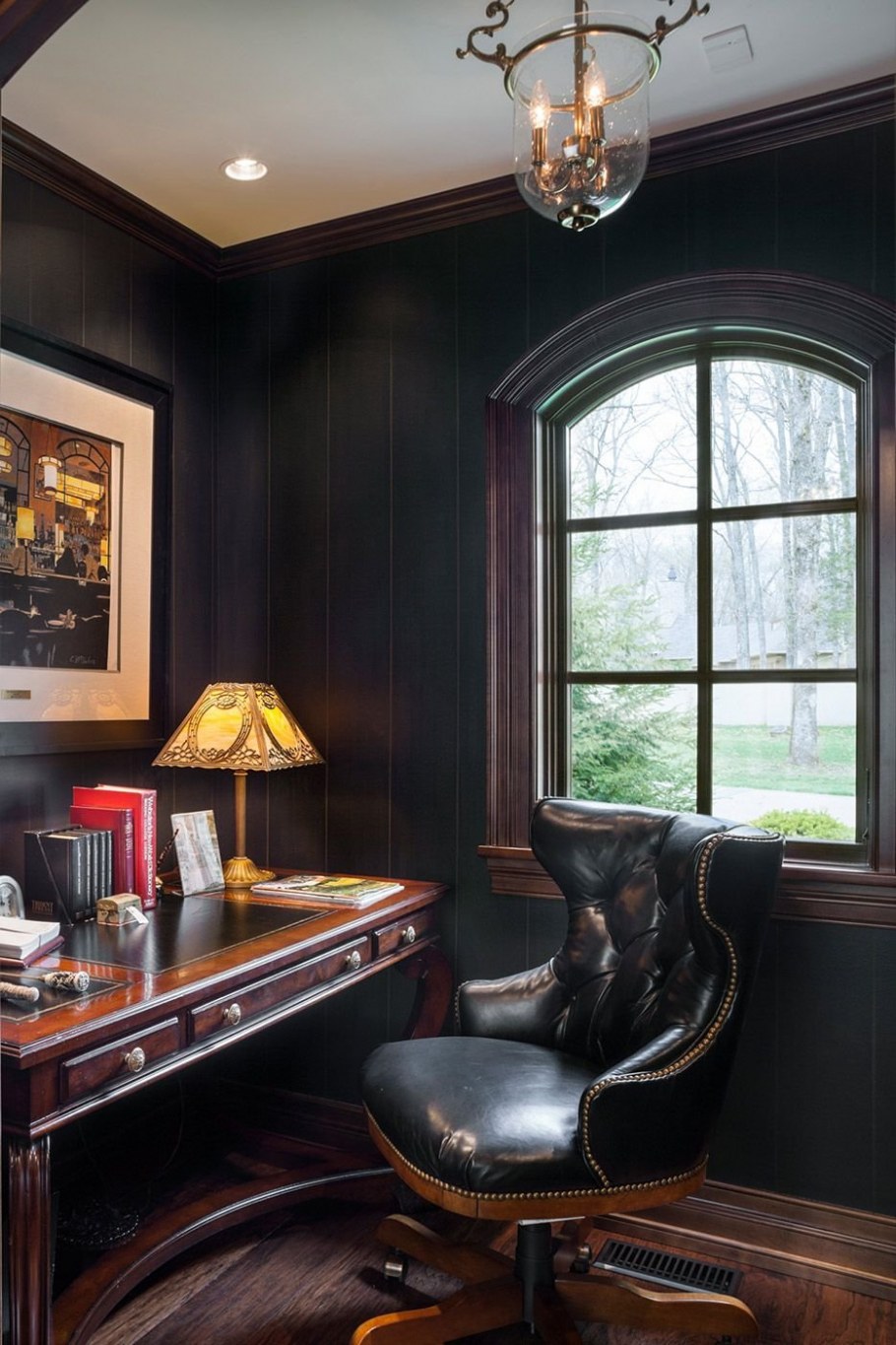 Кабинет дома интерьер