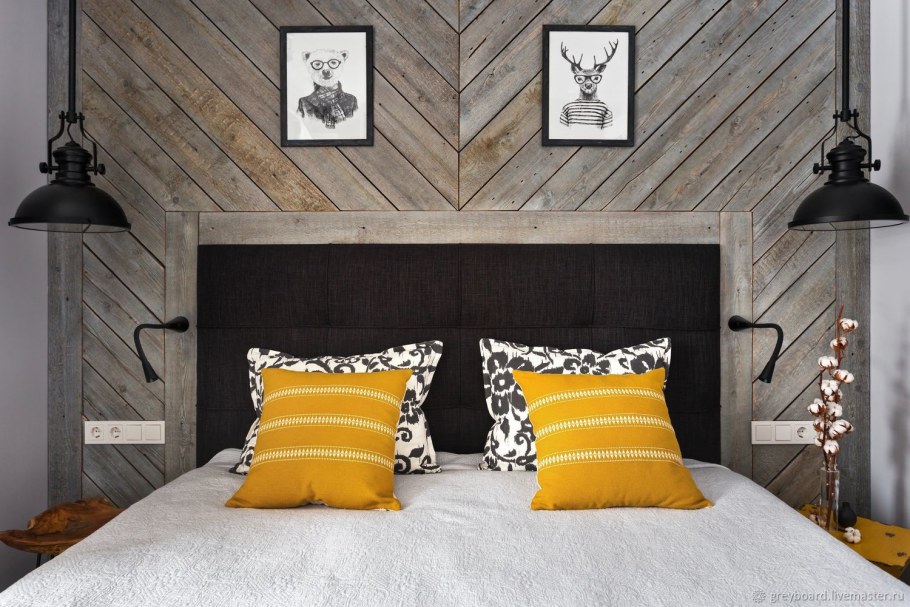 Отделка стен в скандинавском стиле