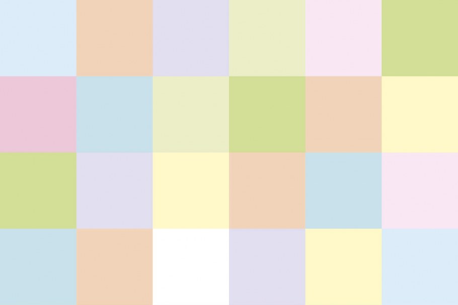 Разноцветные квадраты пастельные