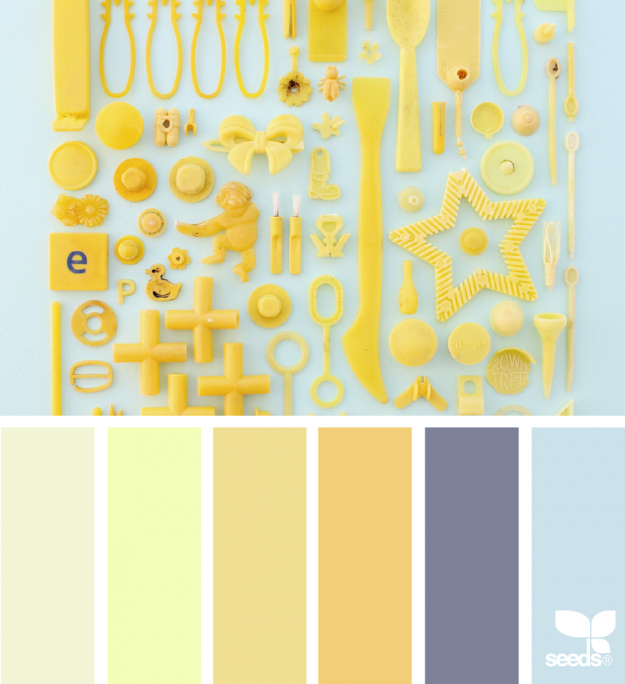 Желтая палитра