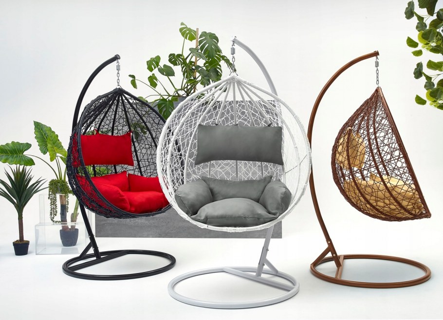 Кресло подвесное круглое плетеное д.60/80см ltae009