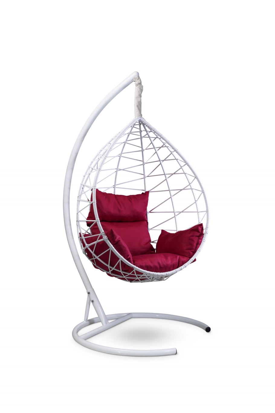 Качели кокон из ПВХ труб