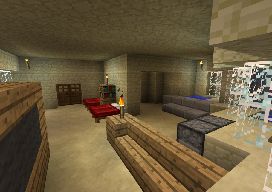 Спальня в МАЙНКРАФТЕ