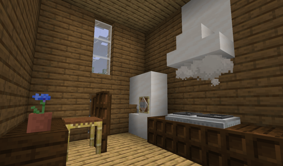 Кухня в майнкрафт 1.16