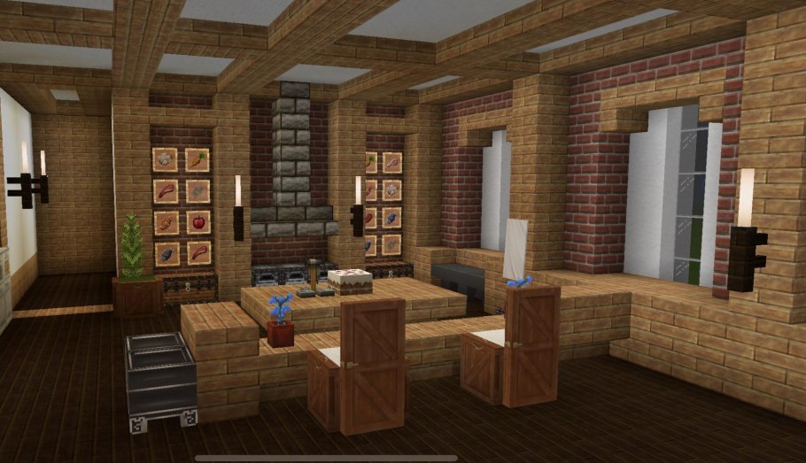 Декорации для комнаты в Майне