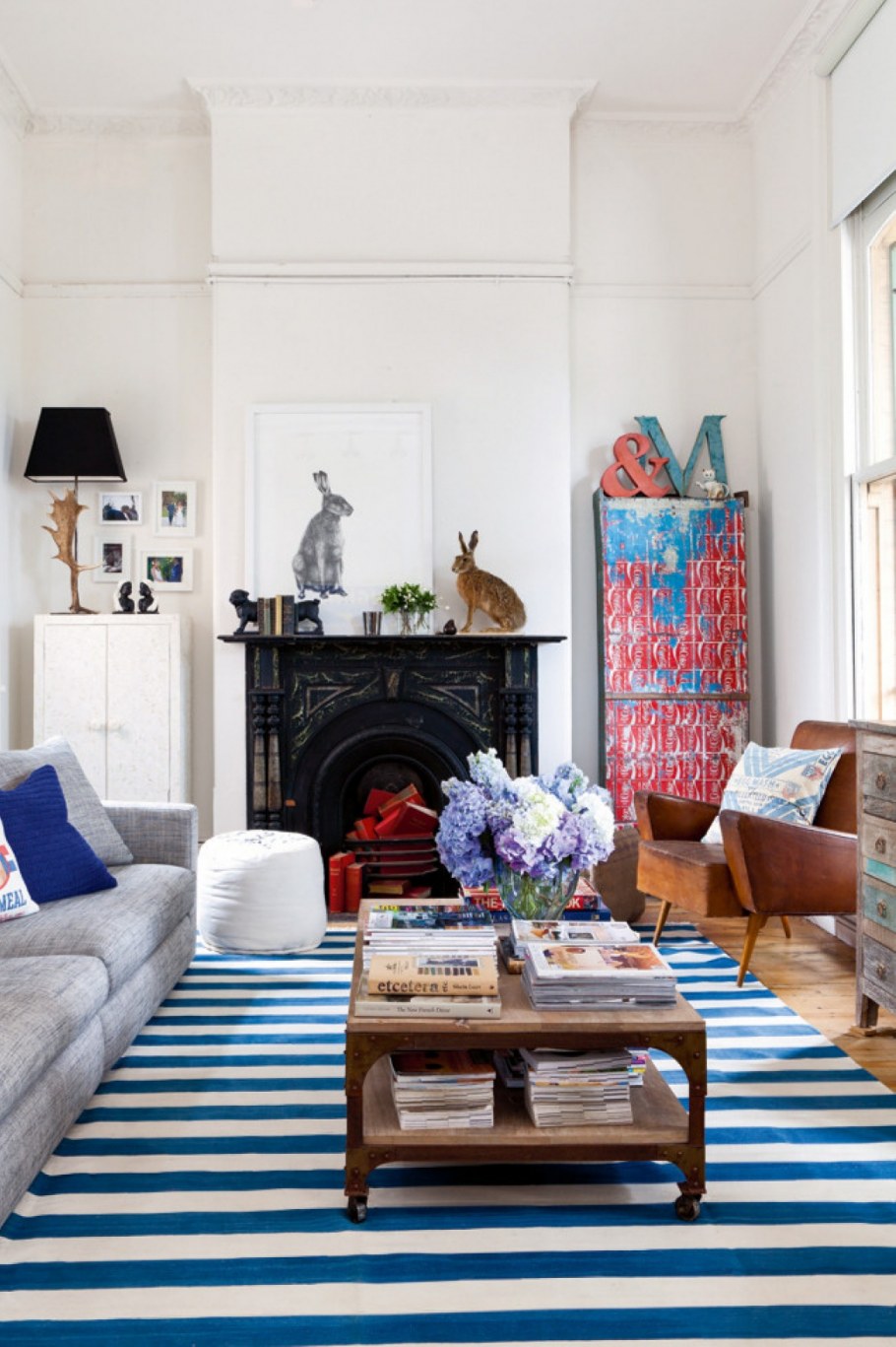 Гостиная в стиле Эклектика