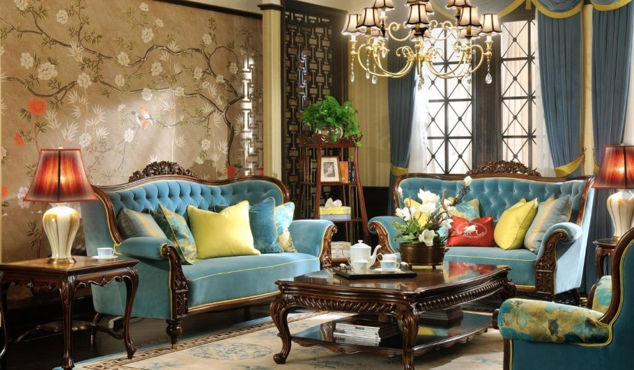 Эклектический интерьер