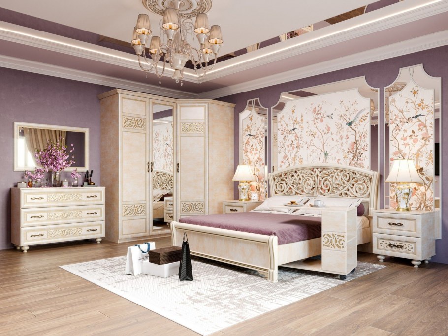 Мебель ТРИЯ спальный гарнитур Рио