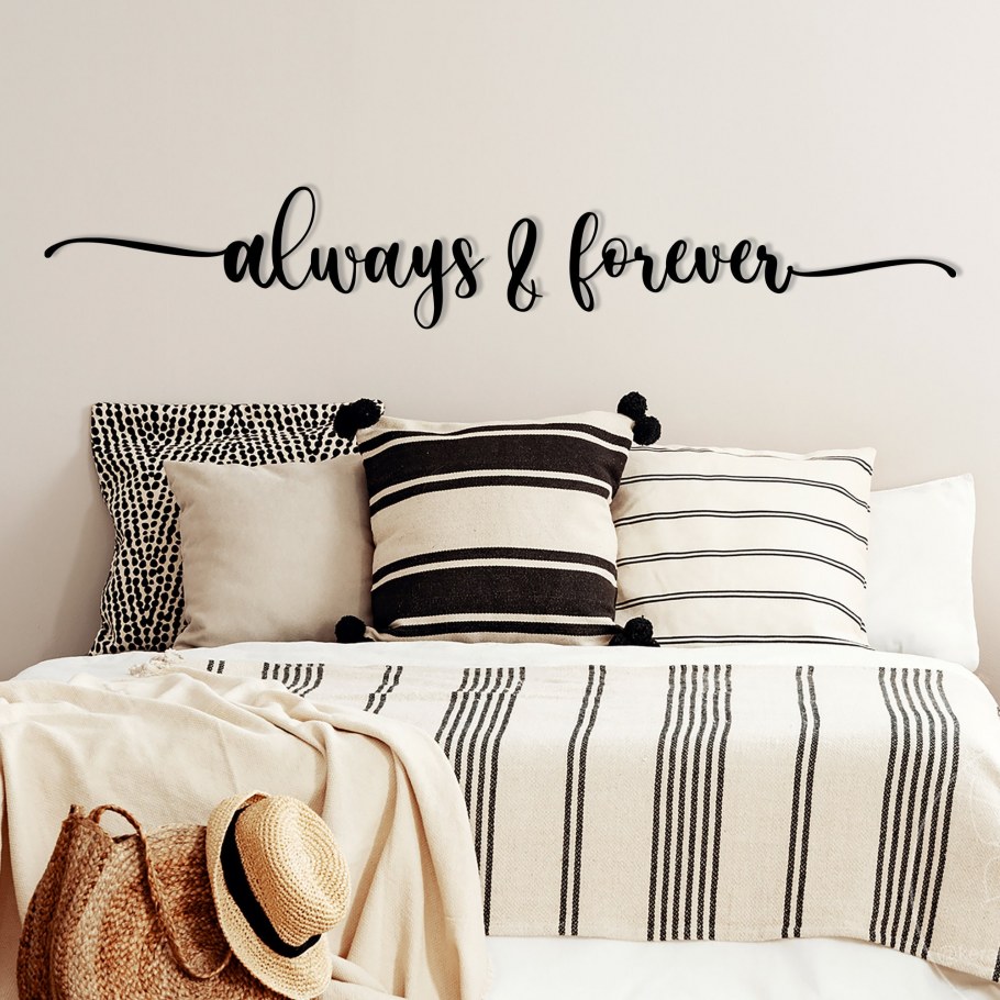 Декоративные надписи для интерьера