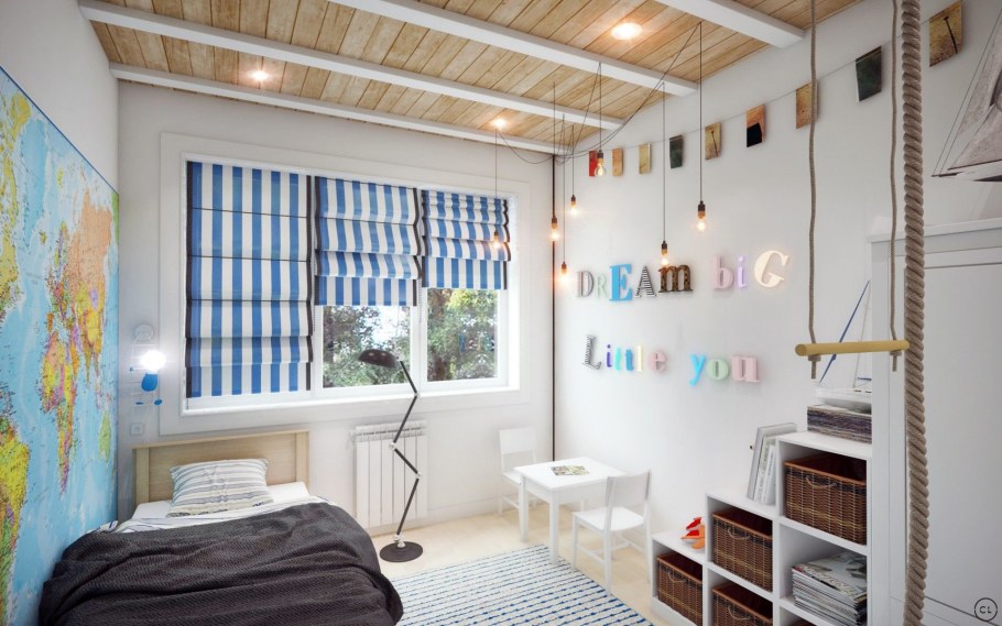 Римские шторы Сканди лофт