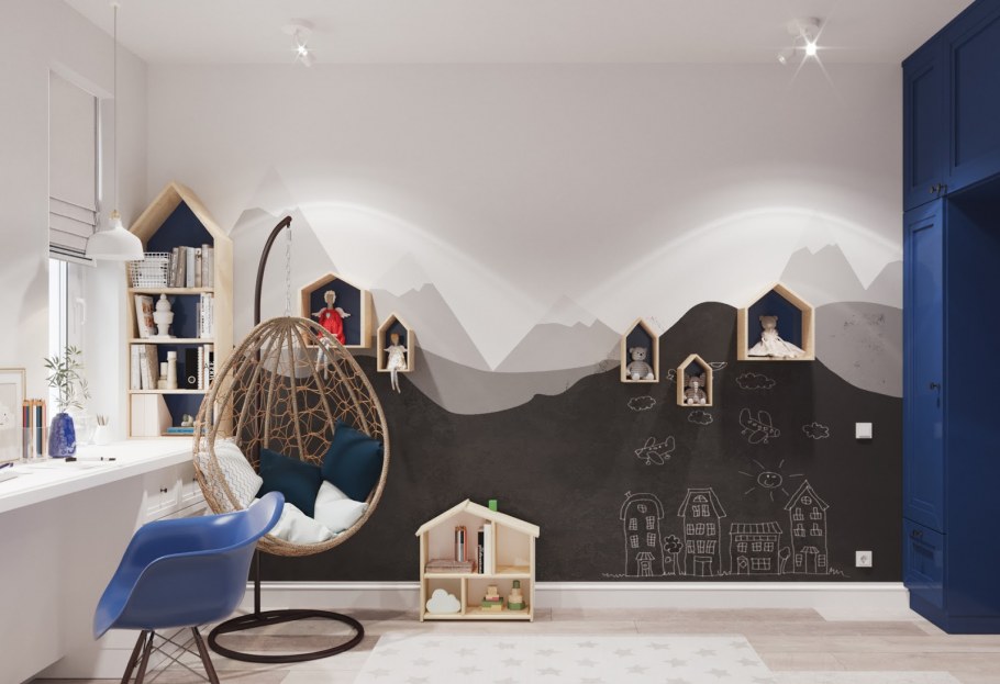 Детская комната в средиземноморском стиле