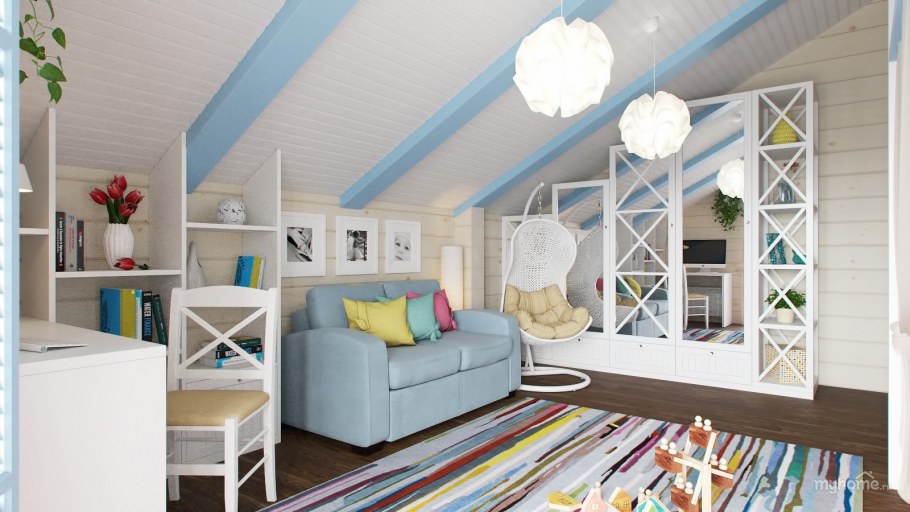 Интерьер в средиземноморском стиле детская