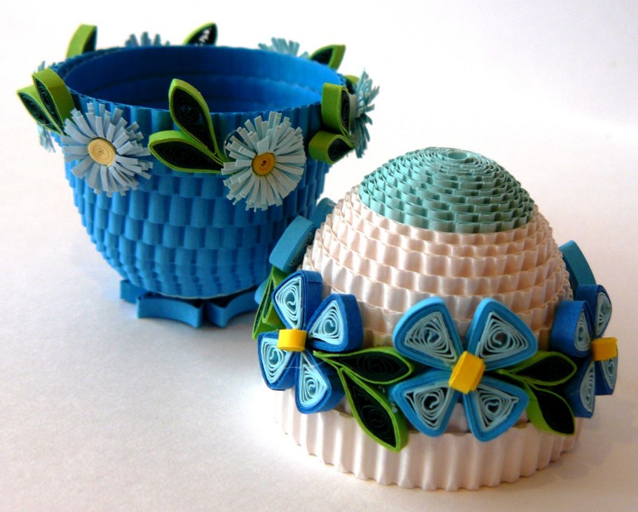 Квиллинг из гофрированной бумаги