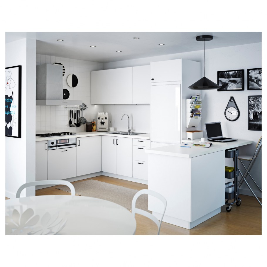 Hishult ХИСГУЛЬТ ручка мебельная, фарфор белый 30 мм