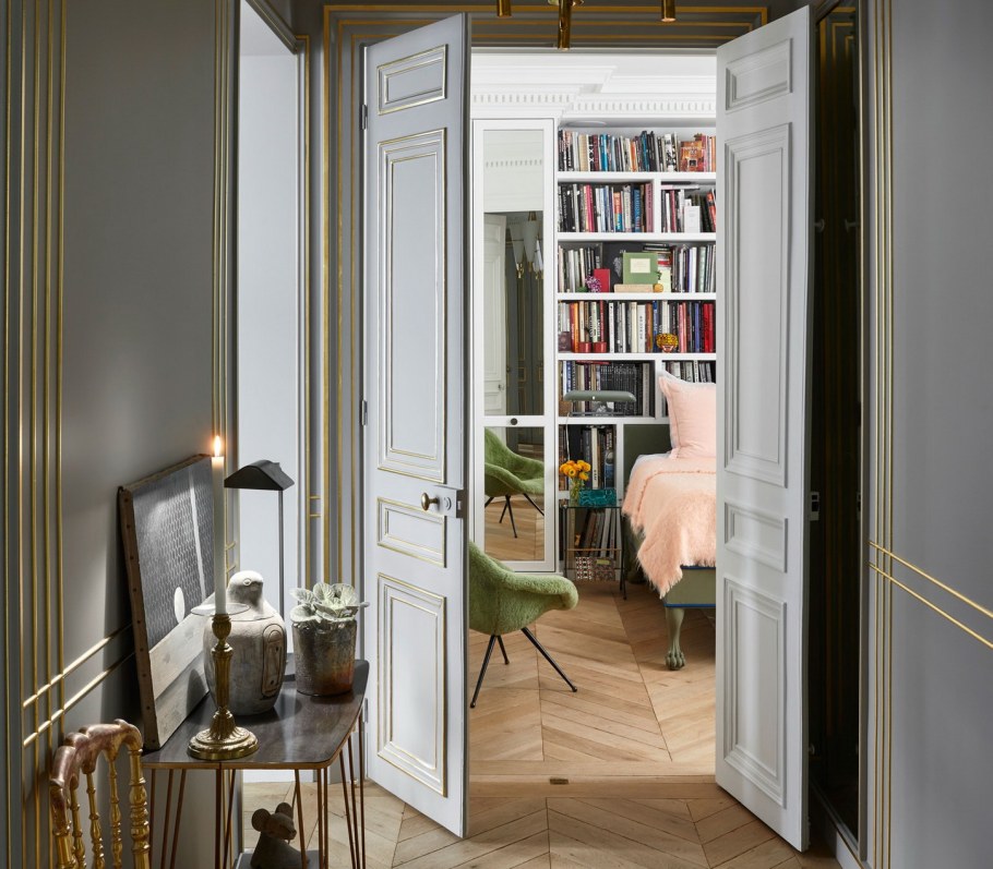 Парижская квартира интерьер