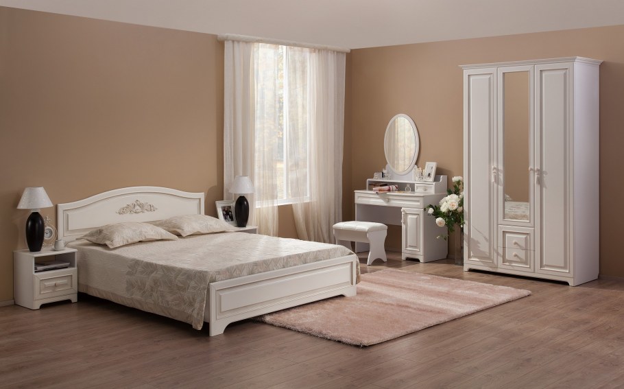 Спальня Анна Ярцево мебель вживую