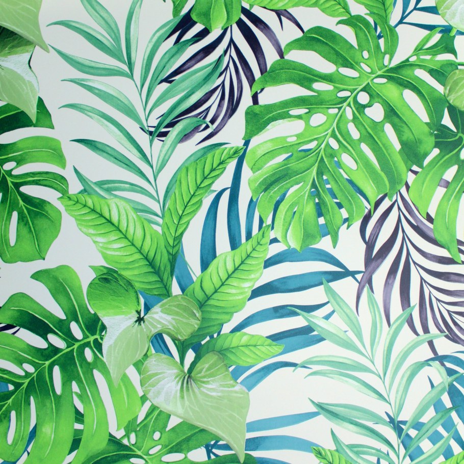 Плитка с листьями монстеры