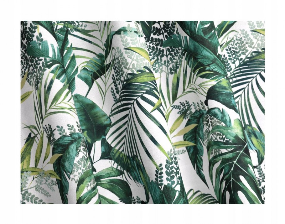 Ткань с листьями монстеры
