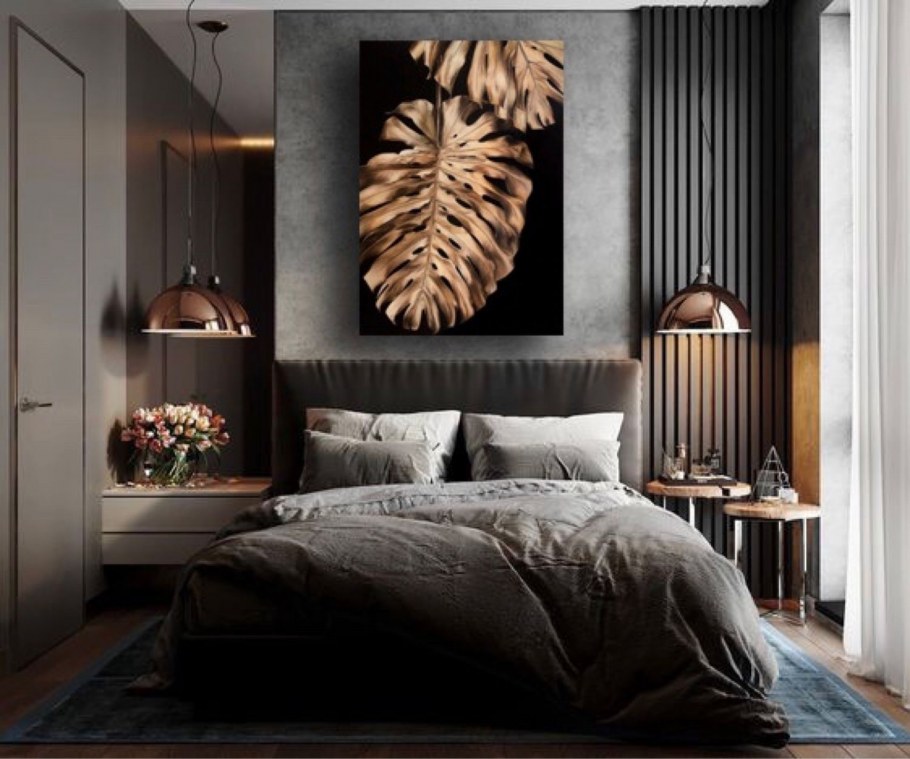 Интерьерные картины монстера