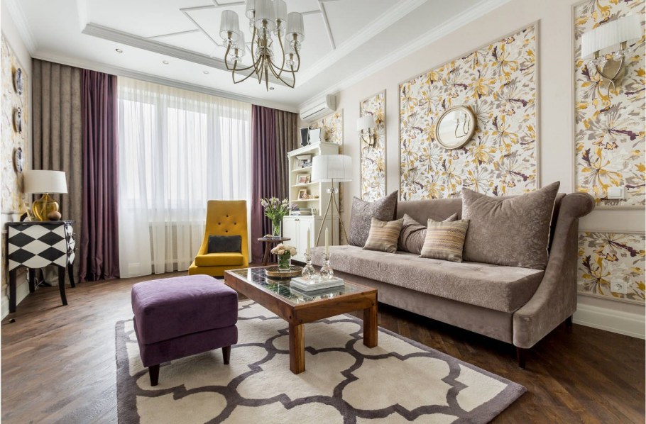 Обои Rasch Florentine 2 в интерьере