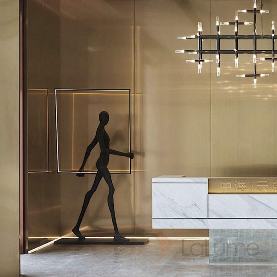 Дизайнерские статуэтки для интерьера круг