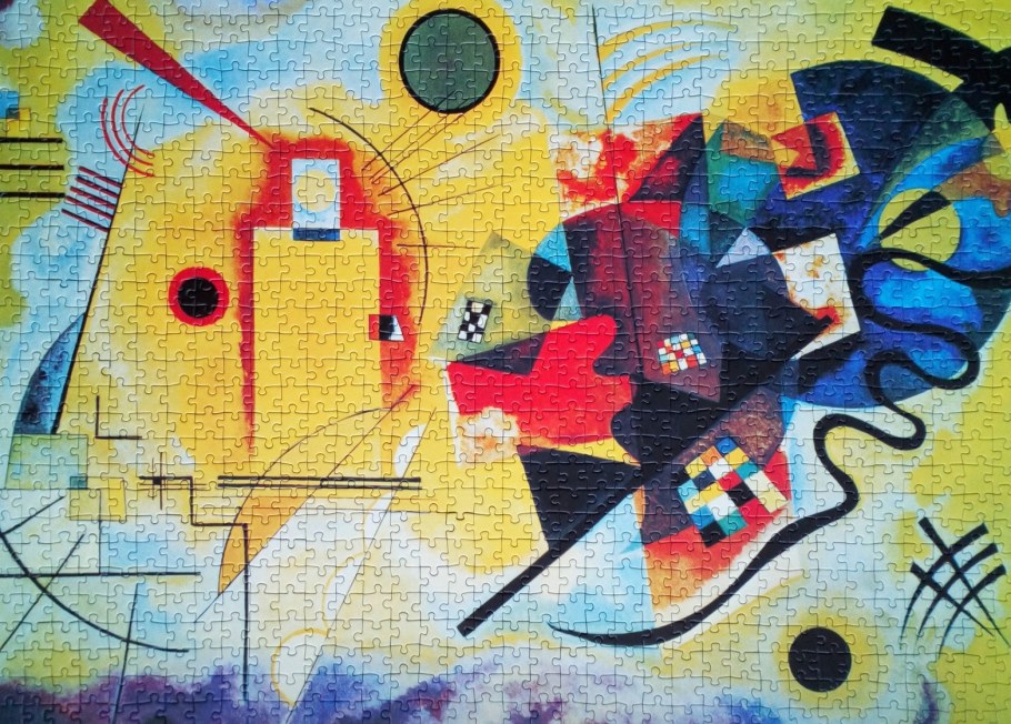 Музыкальная Увертюра Кандинский картина